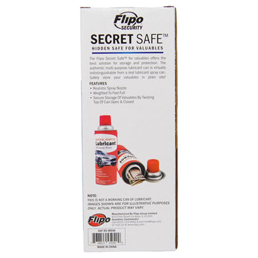 Lubricant Diversion Safe